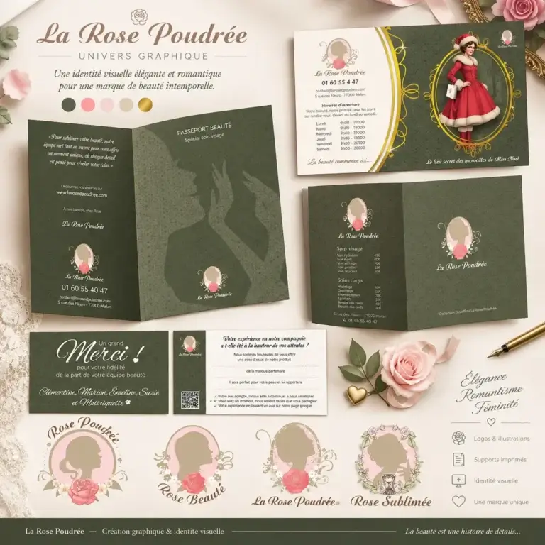 La Rose Poudrée – visuel 1